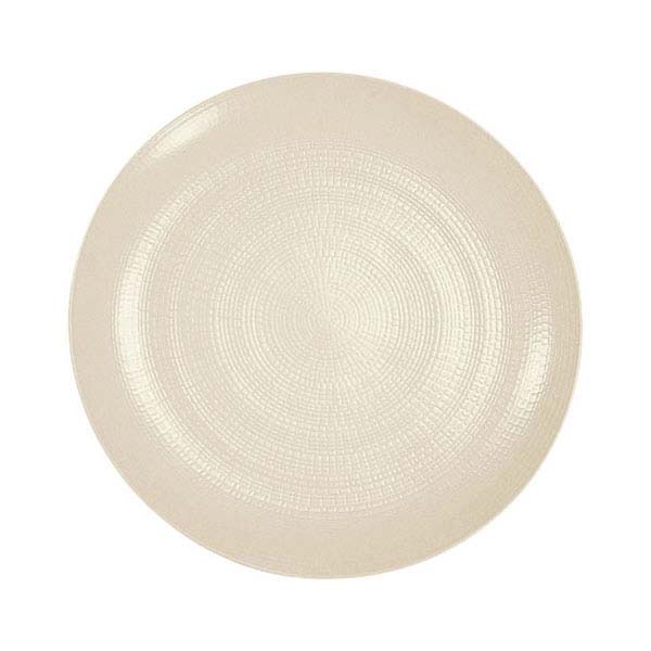 28cm Modulo Nature Plate Kaolin Jacksons Clear Glass Ltd Wholesale catering suppliers