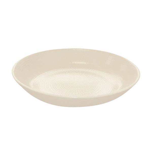 21cm Modulo Nature Deep Plate Kaolin