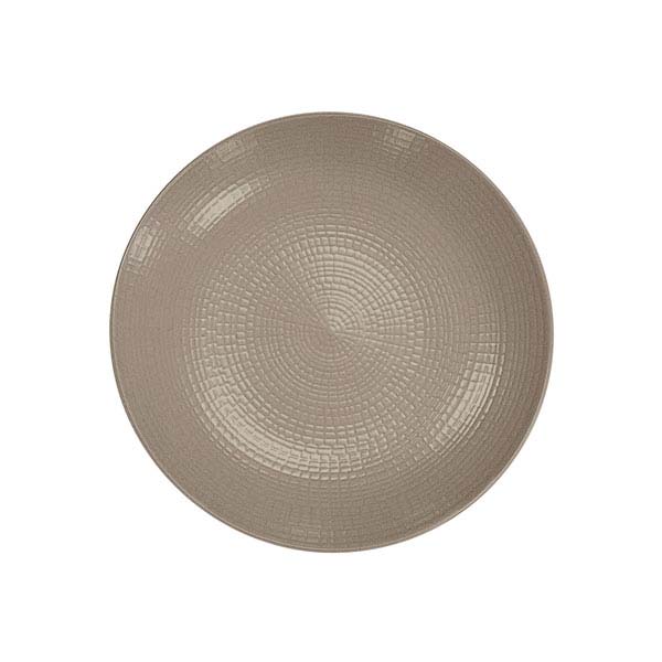 21cm Modulo Nature Plate Taupe