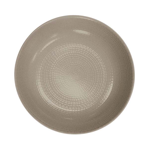 21cm Modulo Nature Deep Plate Taupe