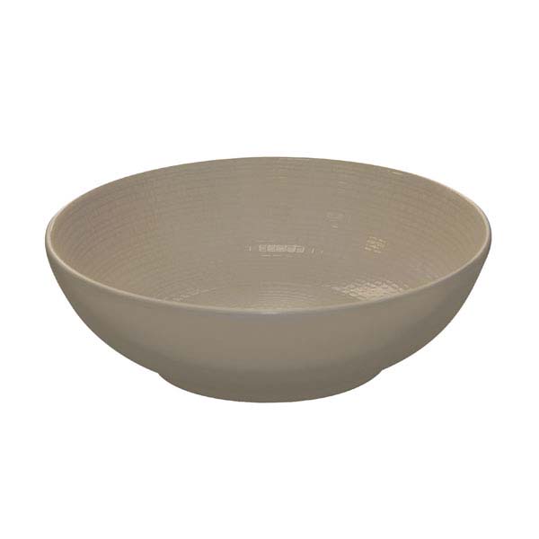 17.7cm Modulo Nature Salad Bowl Taupe