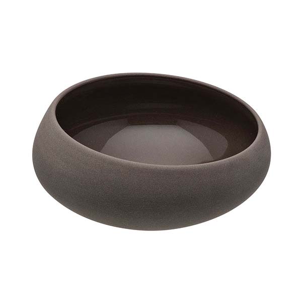 12cm Bahia Slanted Rim Bowl Basalt