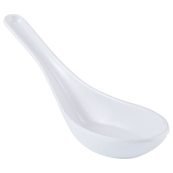 Melamine Hors D&#39;Oeuvre Spoon White