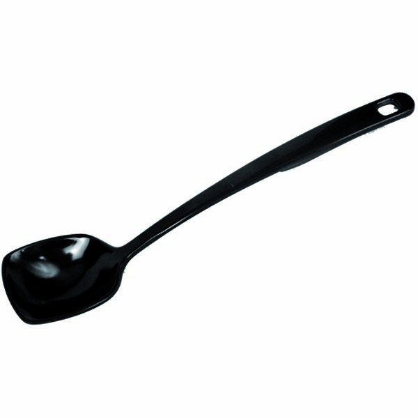 250mm Melamine Salad Spoon Black