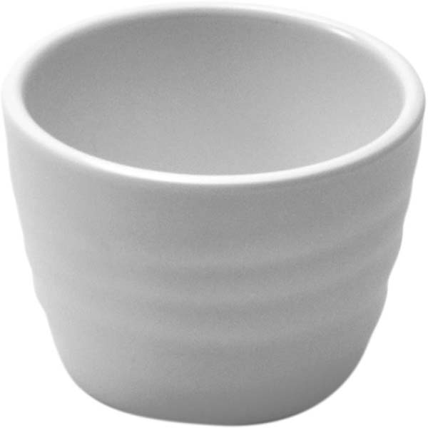 75ml Ripple Melamine Ramekin White