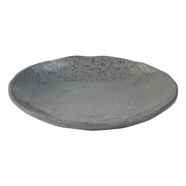 300mm Mineral Melamine Crackle Plate