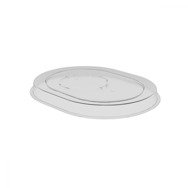 Hu Clear San Oval Tray Lid To Fit