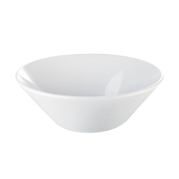 17cm Simply Conical Bowl White