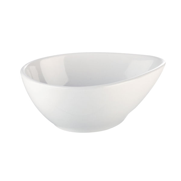 14.5cm Simply Tear Shaped Bowl White