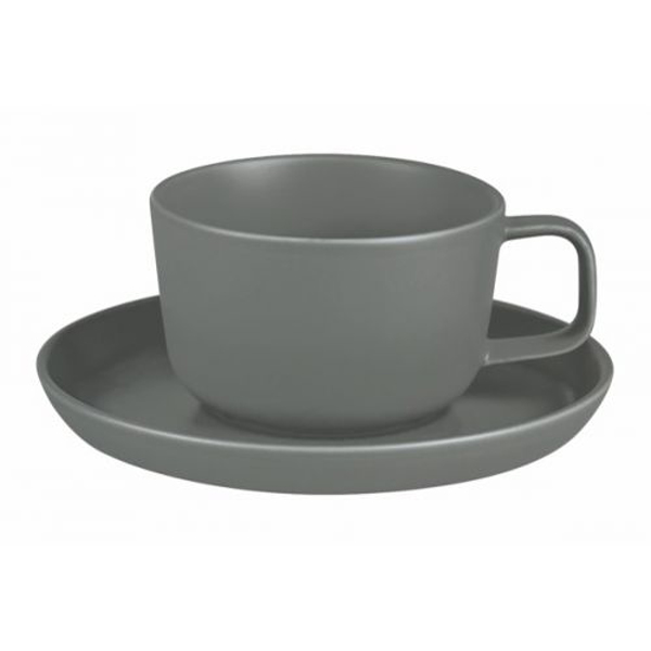 17cm Nordika Saucer Grey