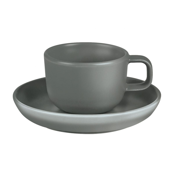 12cm Nordika Saucer Grey