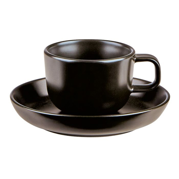 12cm Nordika Saucer Black