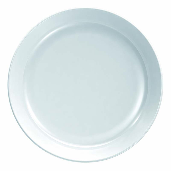 24cm Nordika Deep Plate White