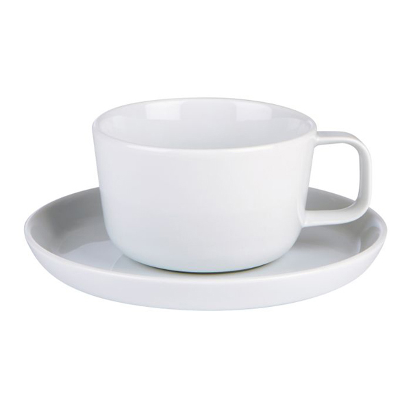 17cm Nordika Saucer White