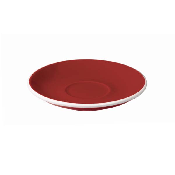 15cm Loveramics Tulip Latte Saucer Red