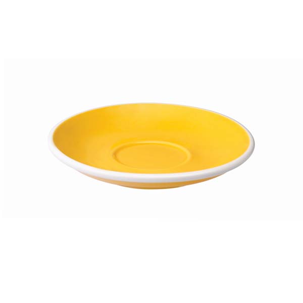 15cm Loveramics Tulip Latte Saucer Yellow