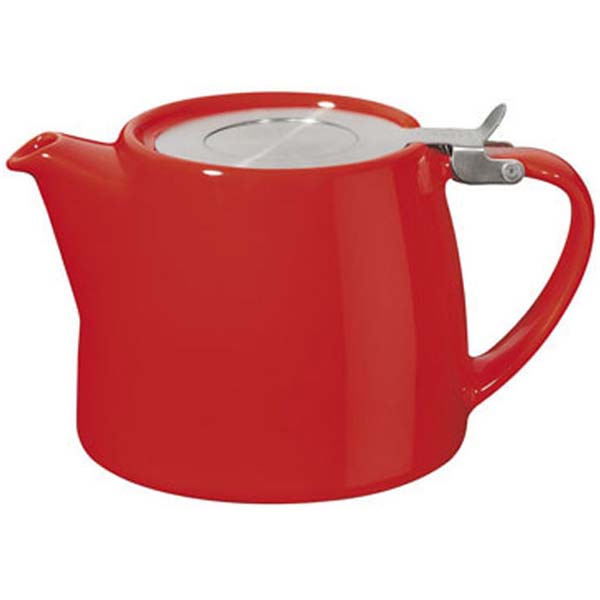 18oz Stump Teapot Red