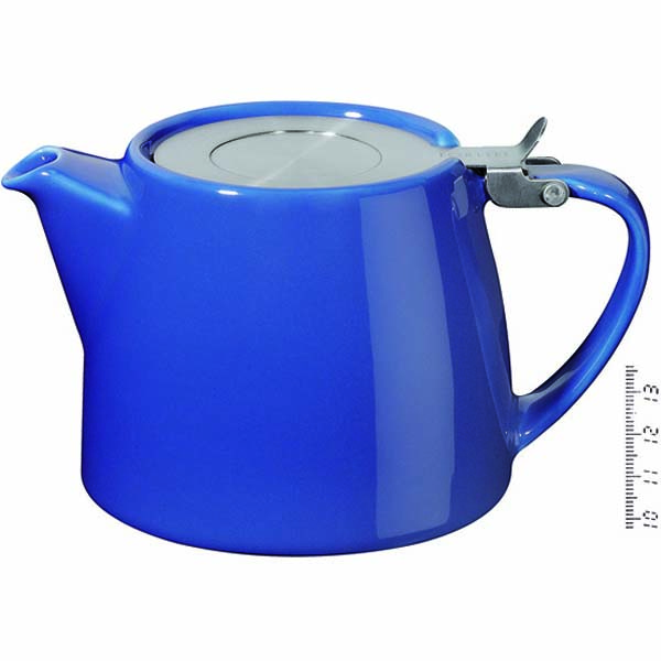 18oz Stump Teapot Blue