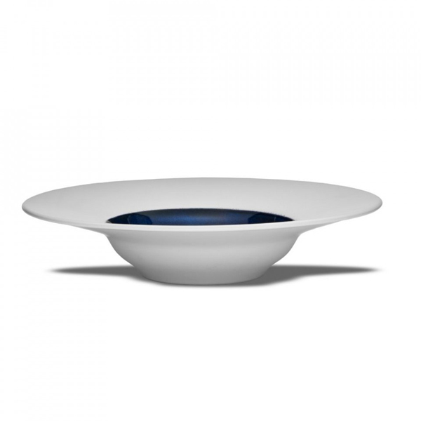 27x5.5cm Abyssos Pasta Bowl White &