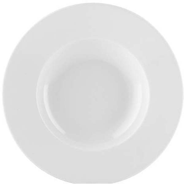 20cm Fine Dining Deep Plate W/Rim