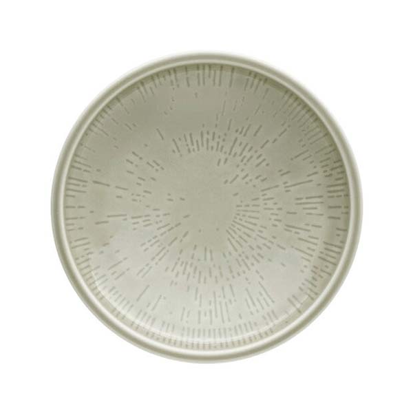 15cm Shiro Glaze Deep Plate Steam