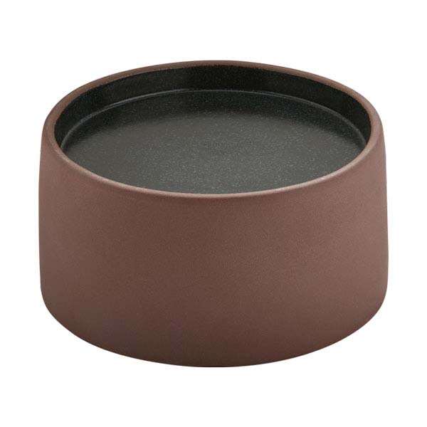 16cm Playground 2 In 1 Bowl Black & Brown