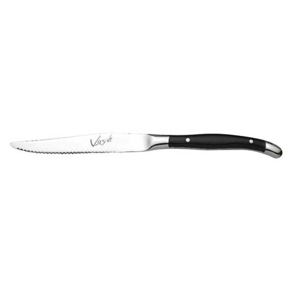 Virgule Steak Knife Black