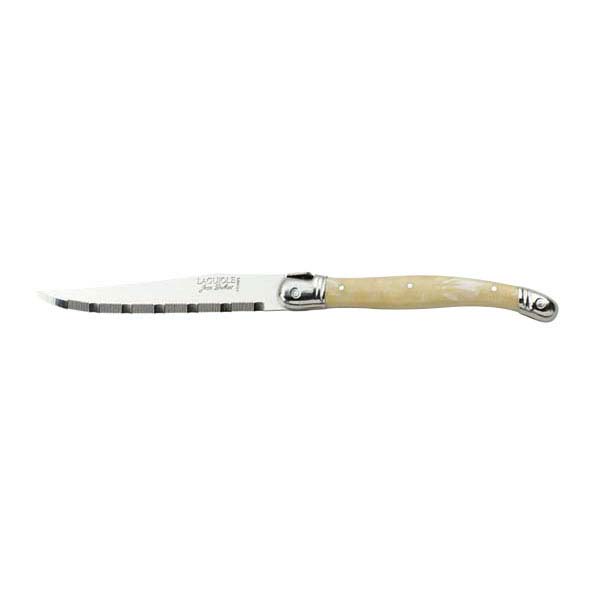 Laguiole Steak Knife Serrated Blade Horn