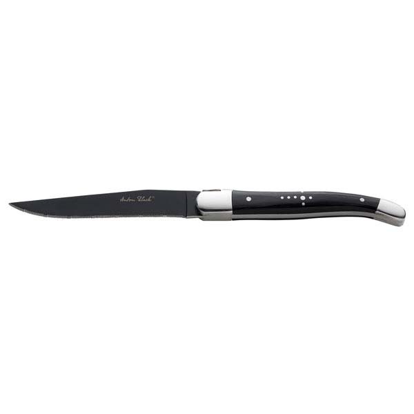 Laguiole Steak Knife Black Blade & Handle