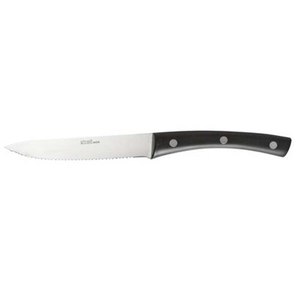 Angus Steak Knife Serrated Blade Black