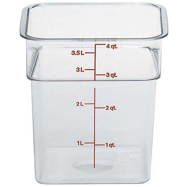 3.8l Camwear Camsquare Food Container