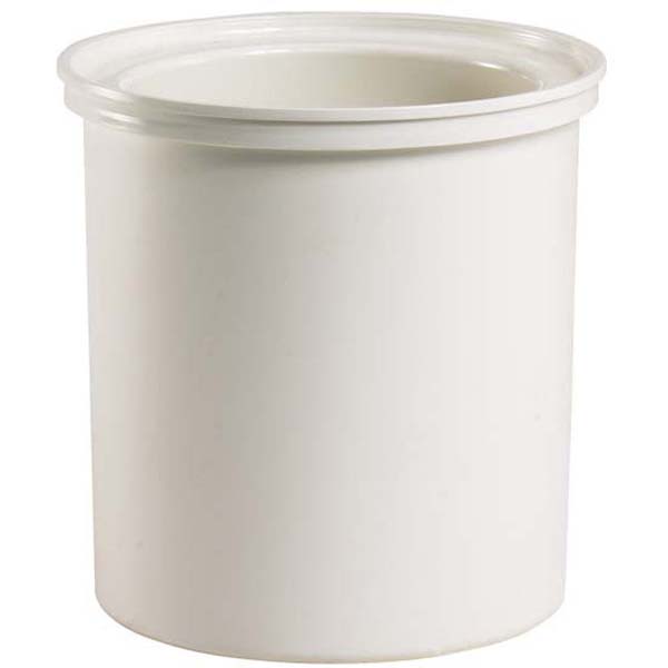 1.6l Cambro Round Crock Coldfest Pan White