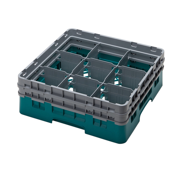 500x500x133mm Cambro 9 Compartment