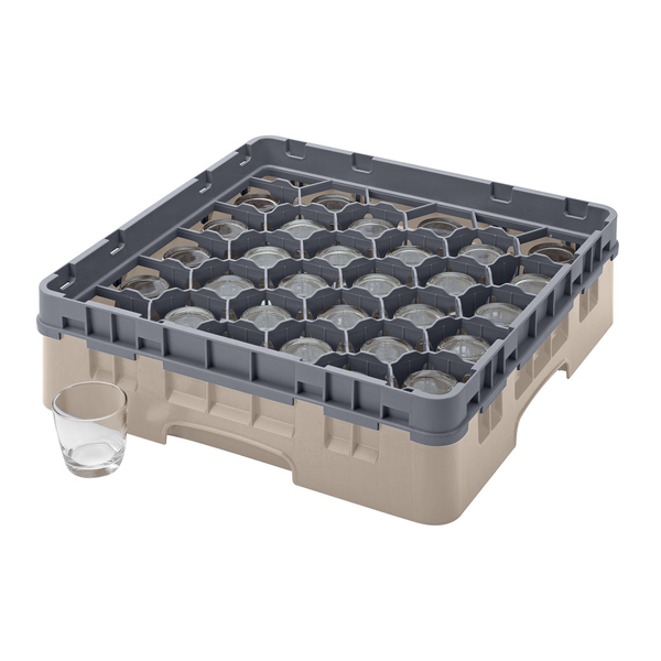 500x500x92mm Cambro 30 Compartment Camrack