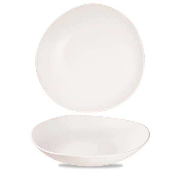 32cm Alchemy Melamine Trace Bowl White