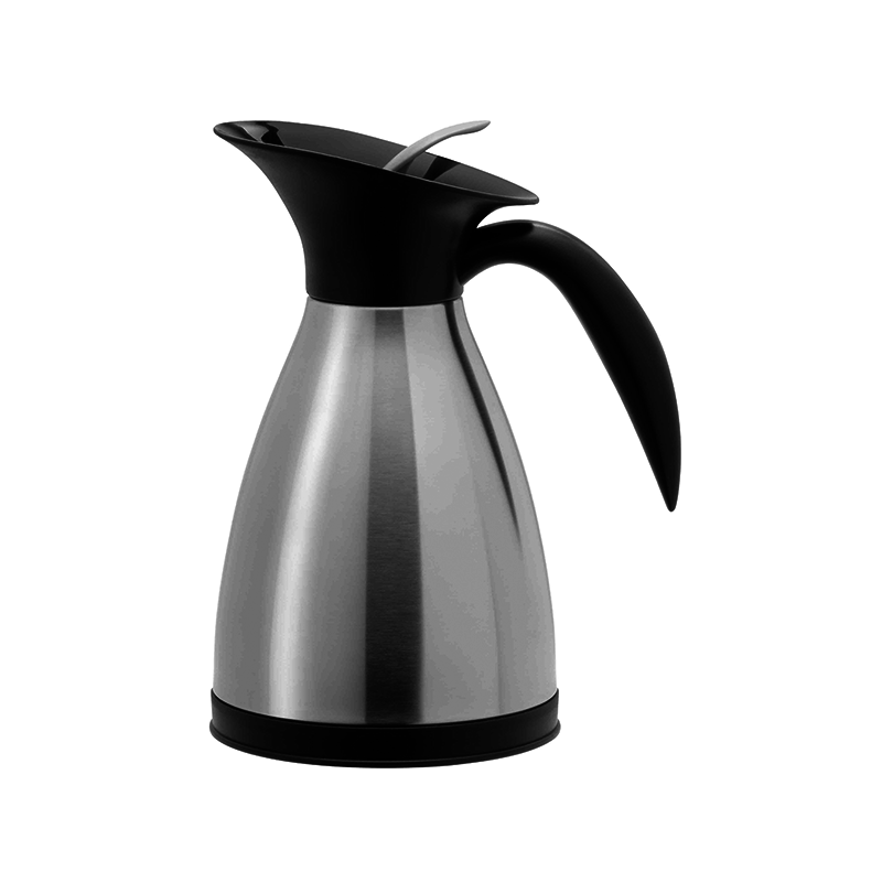 1l Contemporary Vacumn Jug Satin S/Steel