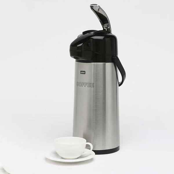 1.9l Glass Lined Airpot Lever Type Coffee