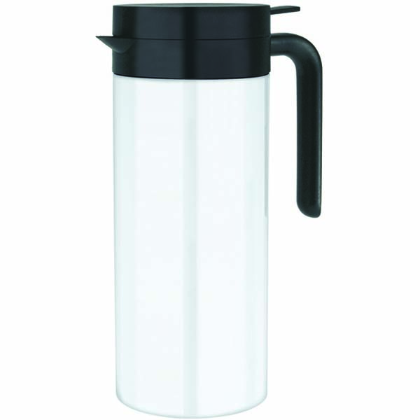 1l Cylinder Type Vacuum Jug White