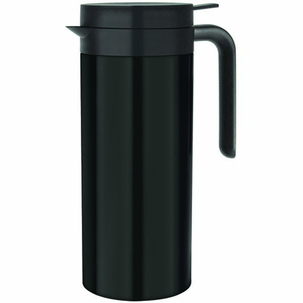 1l Cylinder Type Vacuum Jug Black