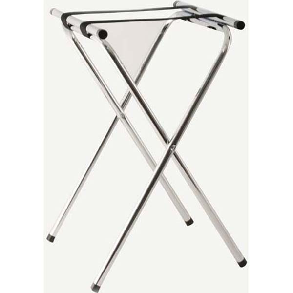 Folding Tray Stand Chrome