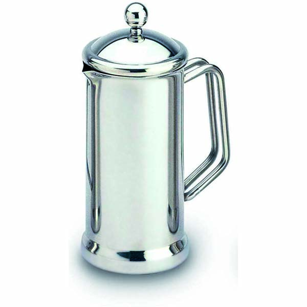 3 Cup Cafe Stal Cafetiere Mirror Finish