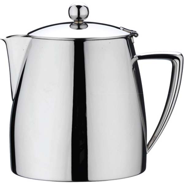 10oz Art Deco Teapot S/Steel