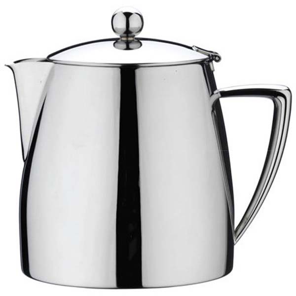 42oz Art Deco Teapot S/Steel