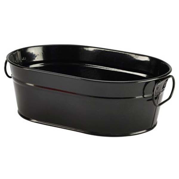 23x15cm Serving Bucket S/Steel Black