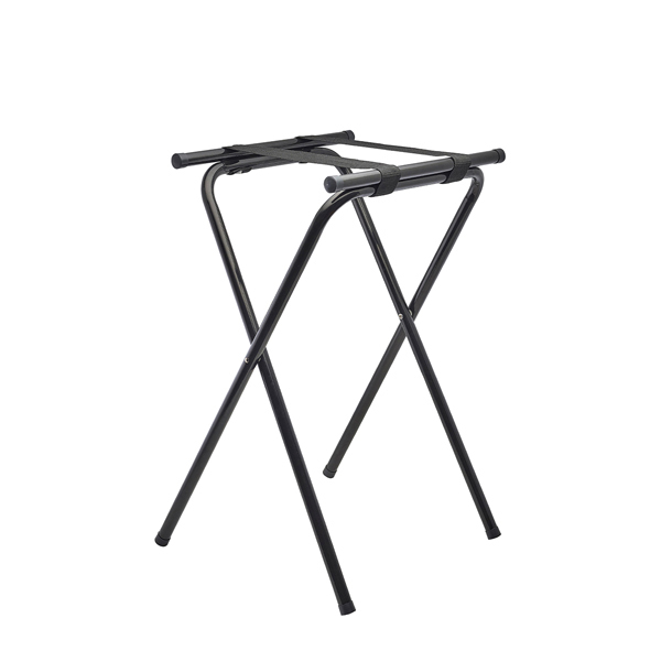 Folding Tray Stand Black