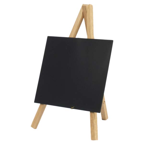 24x11.5cm Mini Chalkboard Easel Teak