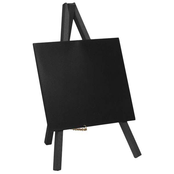 24x11.5cm Mini Chalkboard Easel Black