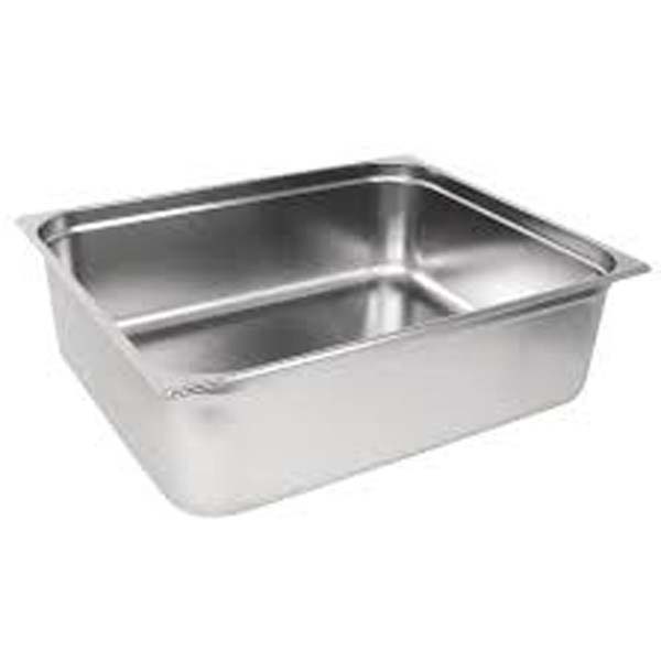 650x530x200mm Genware 2/1 Gastronorm Pan