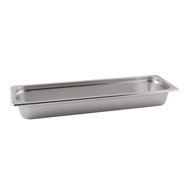 530x163x65mm Genware 2/4 Gastronorm Pan