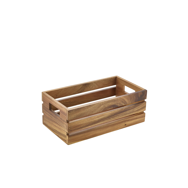 1/3 Gn Genware Acacia Wood Box/Riser